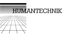 Logo von Humantechnik. Humantechnik, barrierefreie Kommunikation, Hörakustik.